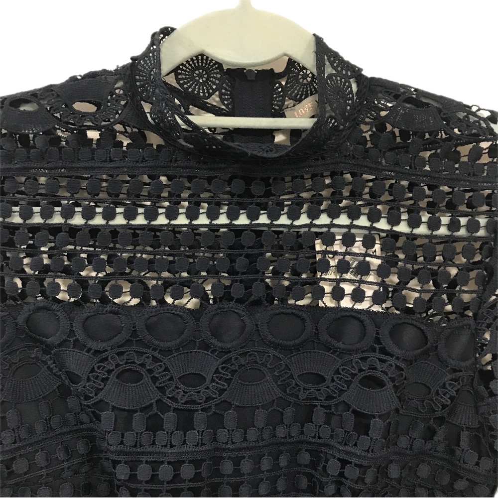 Love X Design Navy Lace Bodice Jumpsuit - Picture 4 of 7